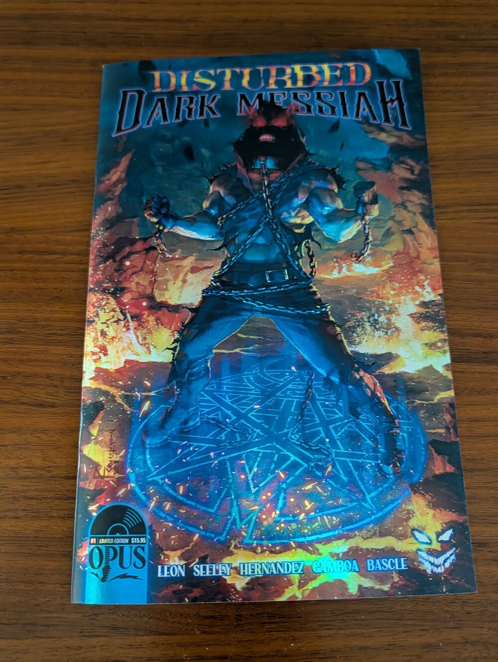 Disturbed Dark Messiah Comic Book Pre Owned